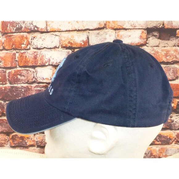 North Carolina Tar Heels Adjustable Navy Blue Cap By Team Starter - Picture 4 of 6